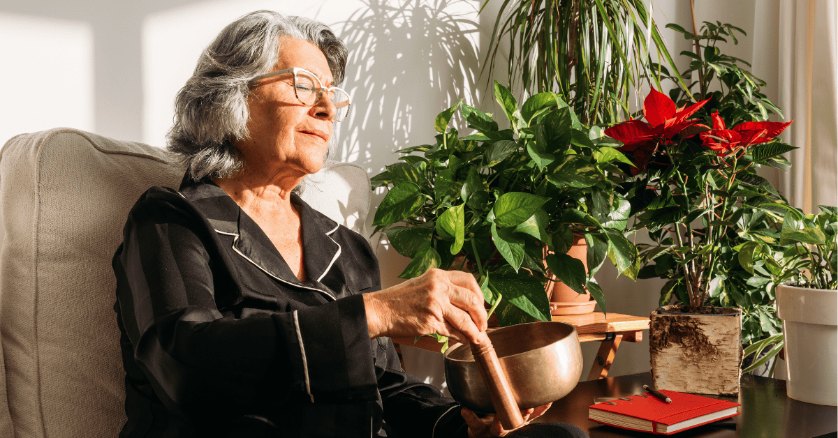 Mindfulness For Senior Memory Care, Golden, Co 4 A Senior Relaxed