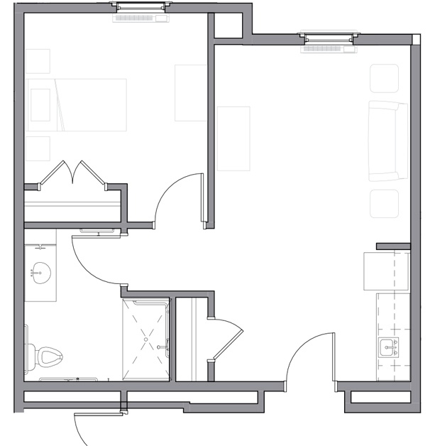 Independent Living Plus 5 Golden Lodge Assisted Living Floor Plan 2