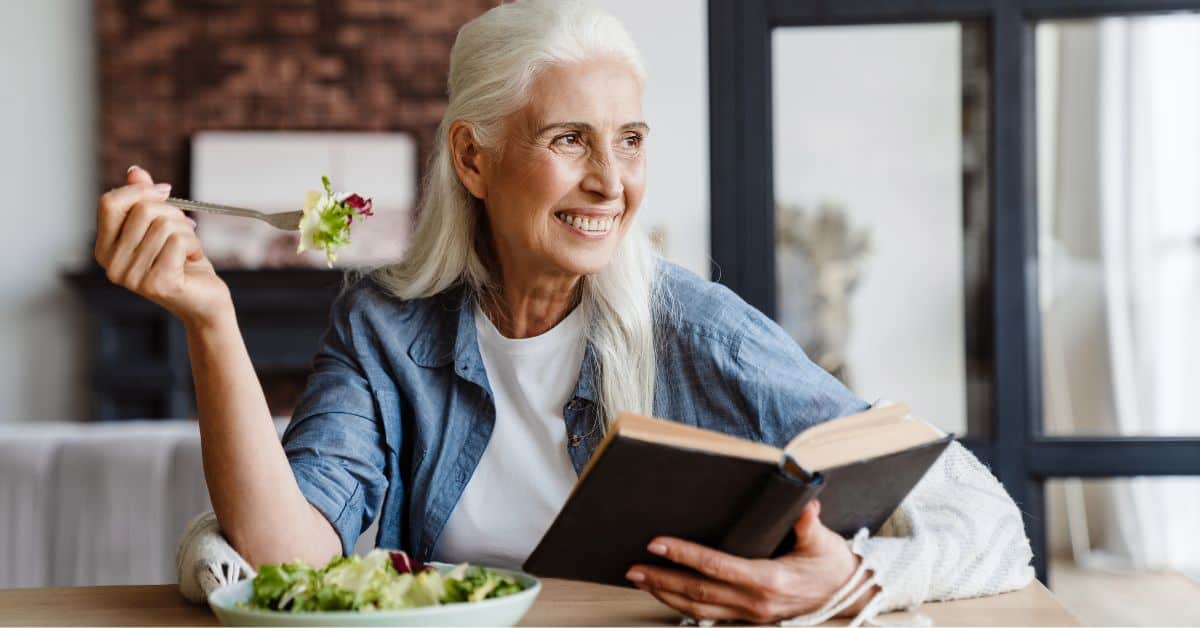Senior Smiling In Memory Care